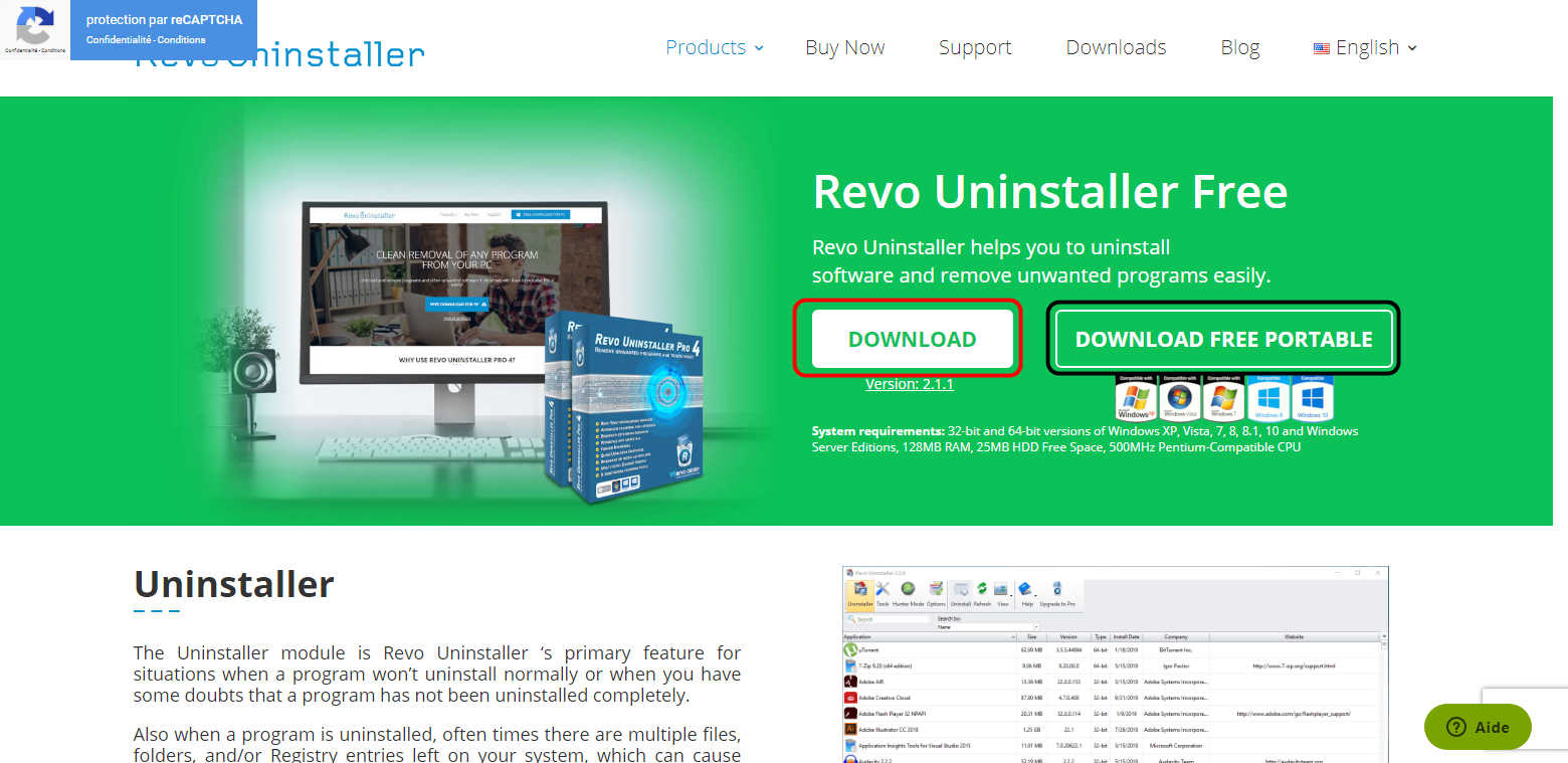 revo uninstaller freeware download
